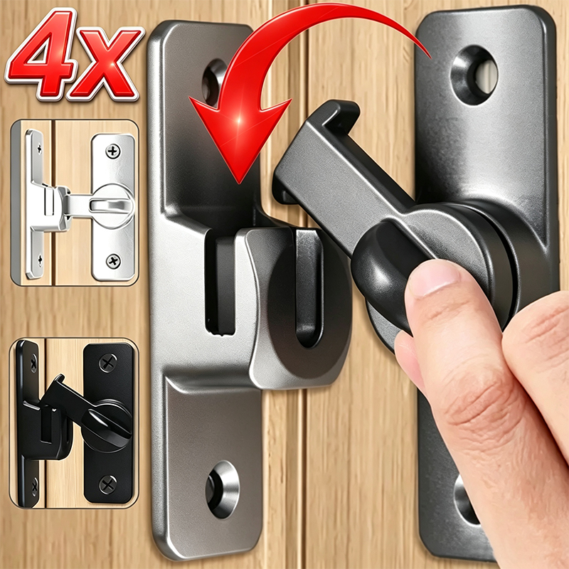 Furniture Hardware Fitting - 4/1set Stainless Steel Hook Latch Window