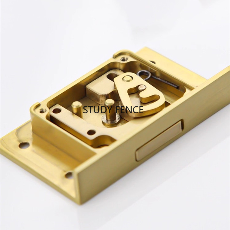 Furniture Hardware Fitting - 1PC Antique Metal Drawer Lock Wine