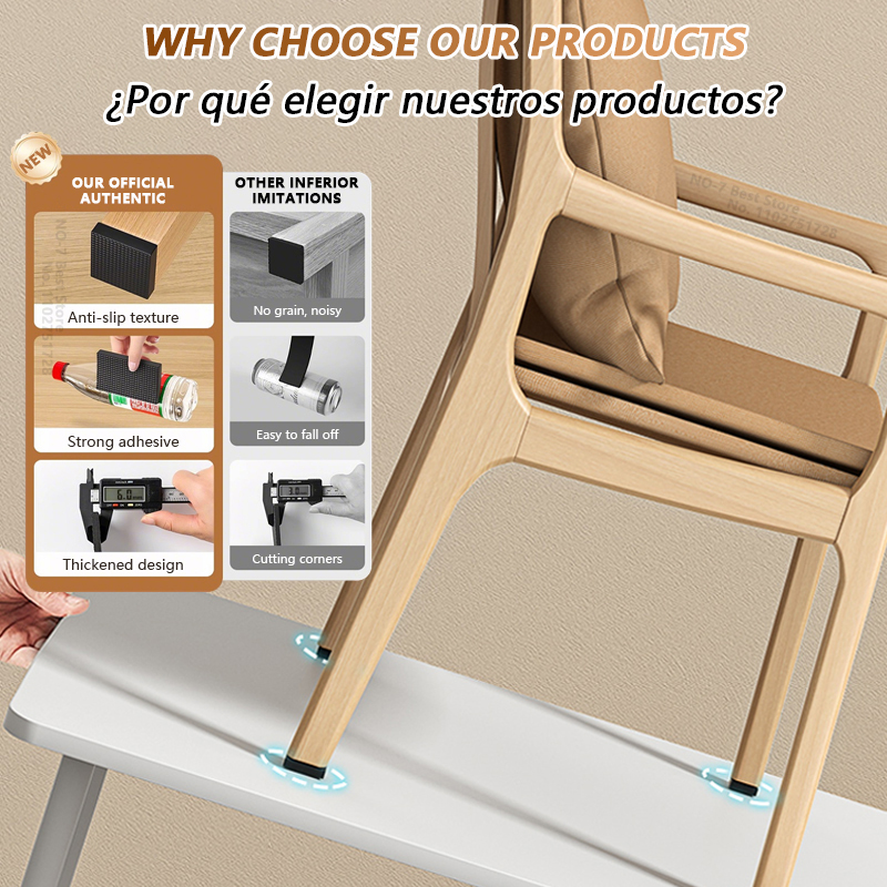 Non Slip Furniture Pads Self A - Furniture Hardware Legs ulasan dan harga