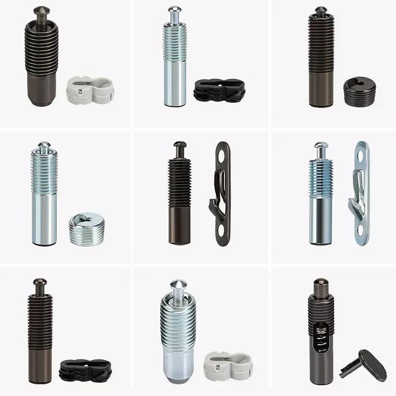 5 Set Elastic Invisible Connec - Furniture Hardware Connectors ulasan dan harga