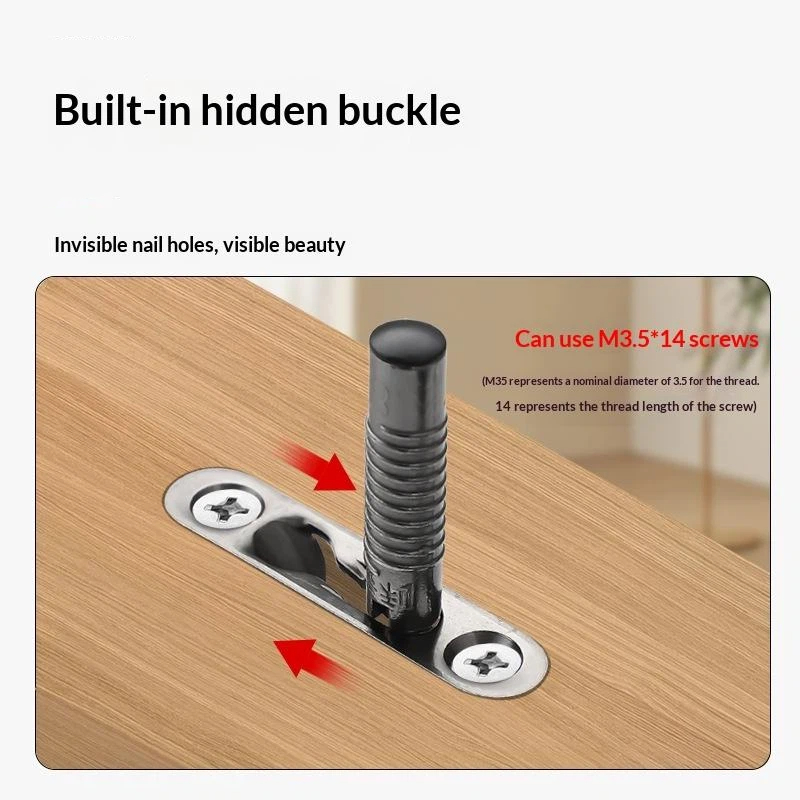 5 Set Elastic Invisible Connec - Furniture Hardware Connectors ulasan dan harga