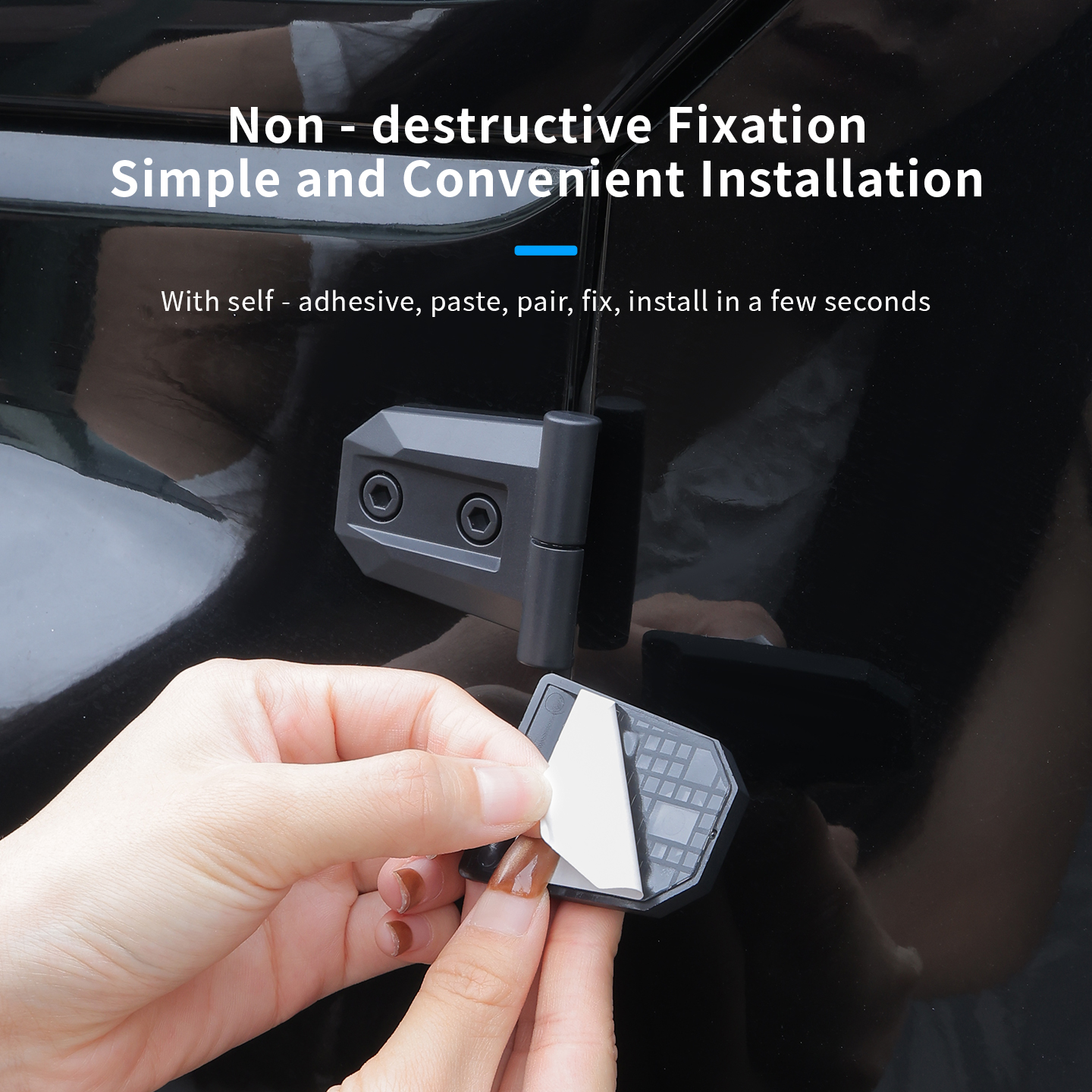 2PCS ABS Car Engine Hood Door  - Furniture Hardware Fitting ulasan dan harga