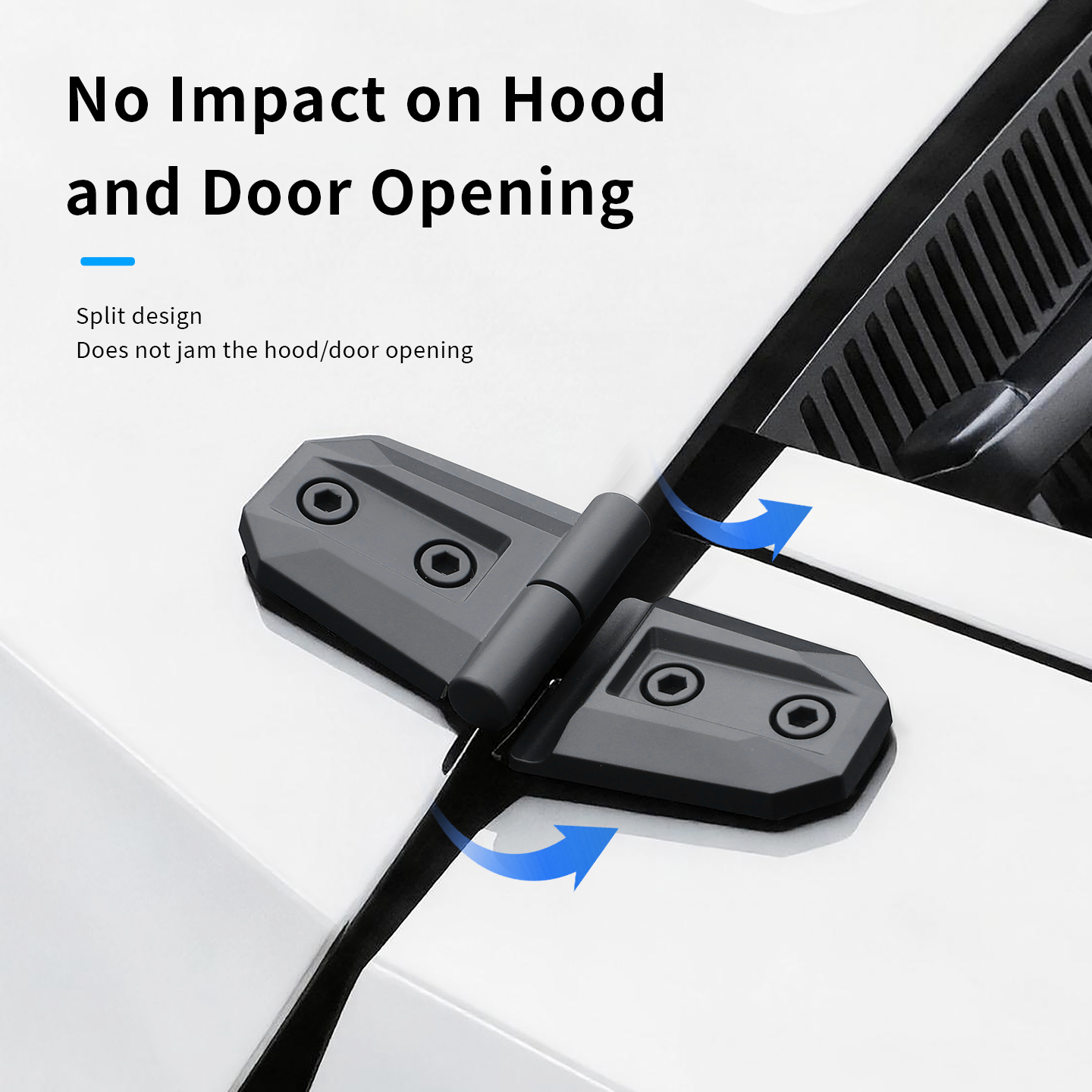2PCS ABS Car Engine Hood Door  - Furniture Hardware Fitting ulasan dan harga