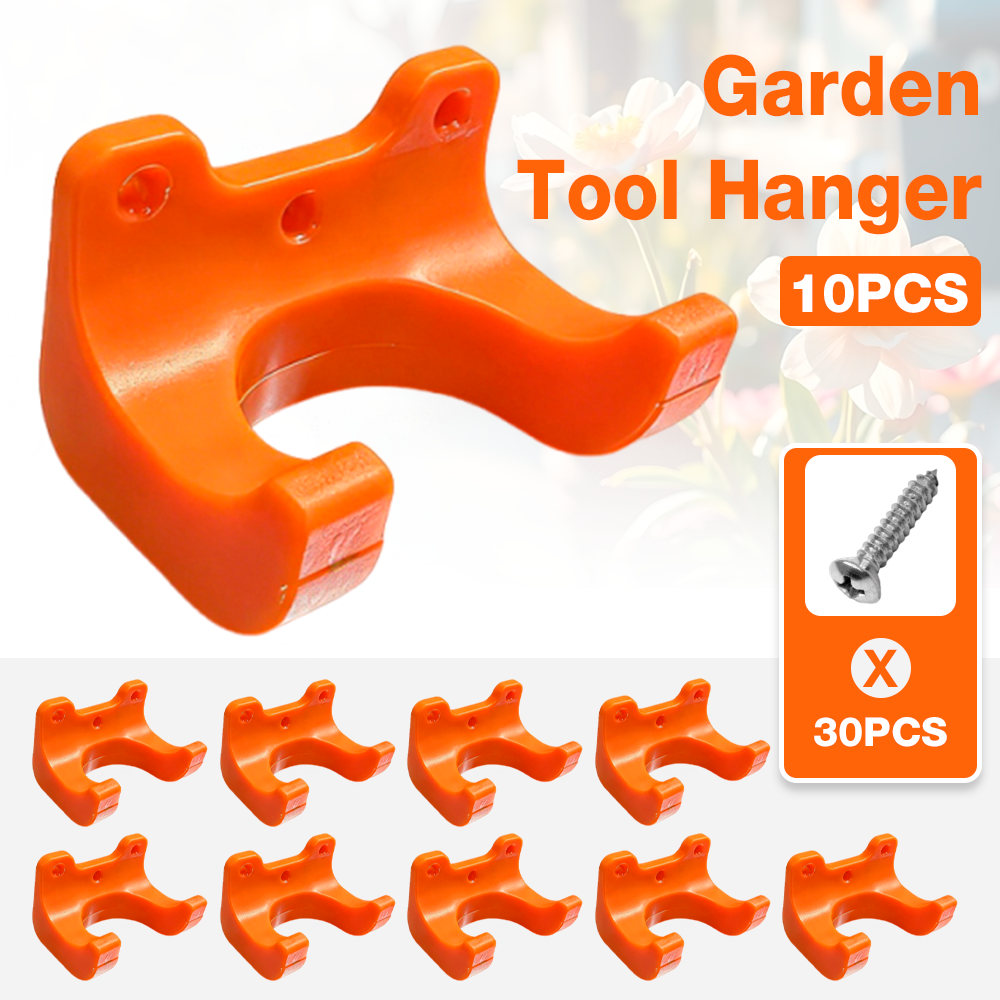 5/10Pcs Gardening Tool Hanger, - Furniture Hardware Fixing Screws ulasan dan harga