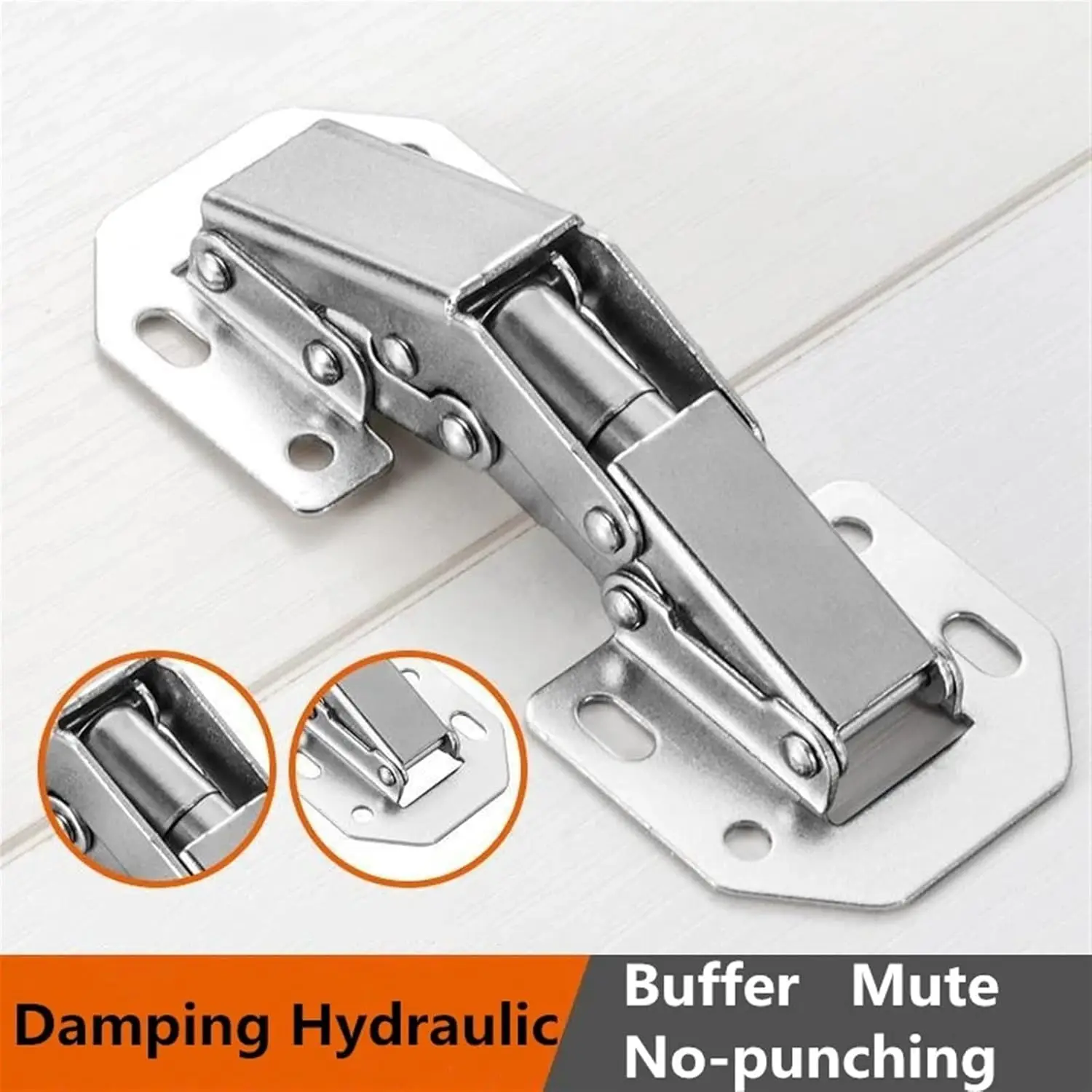 No-Drilling Buffer Hinge: 2/10 - Furniture Hardware Types ulasan dan harga