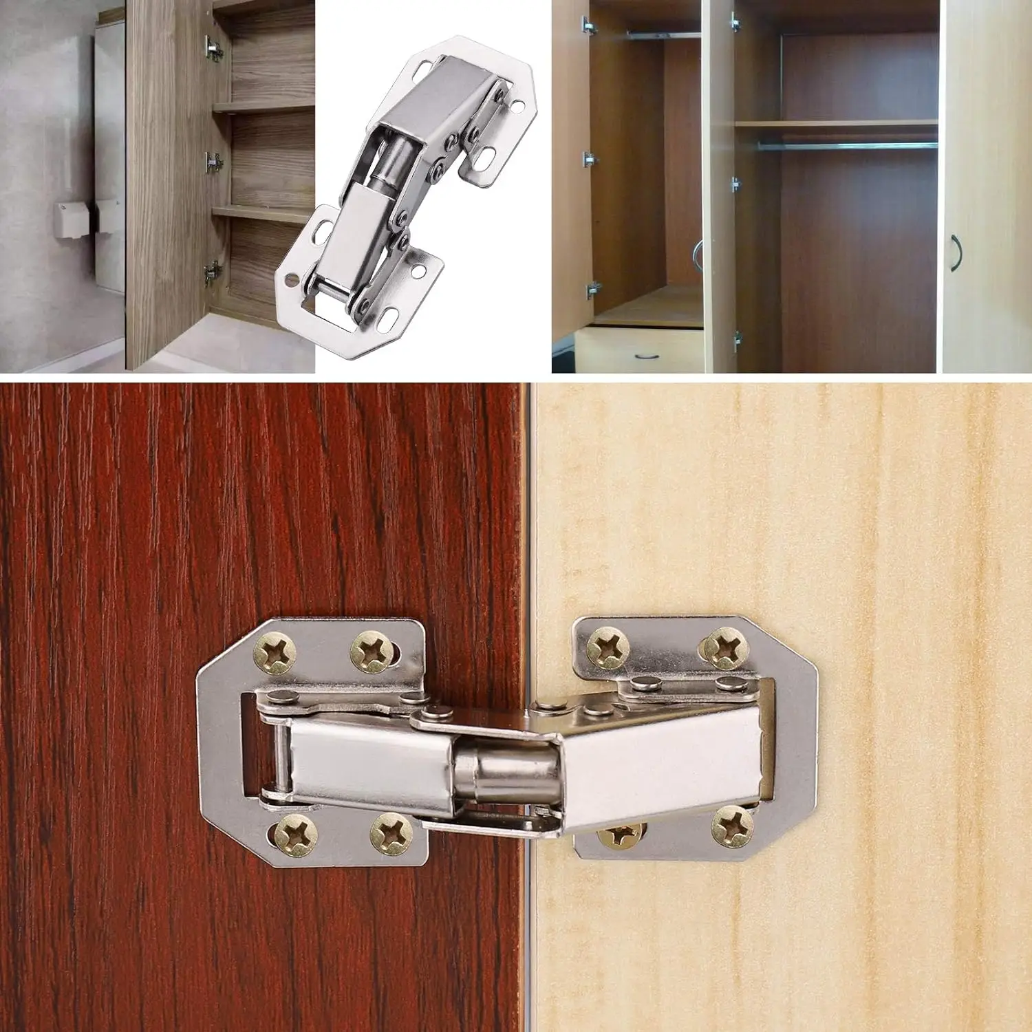 No-Drilling Buffer Hinge: 2/10 - Furniture Hardware Types ulasan dan harga