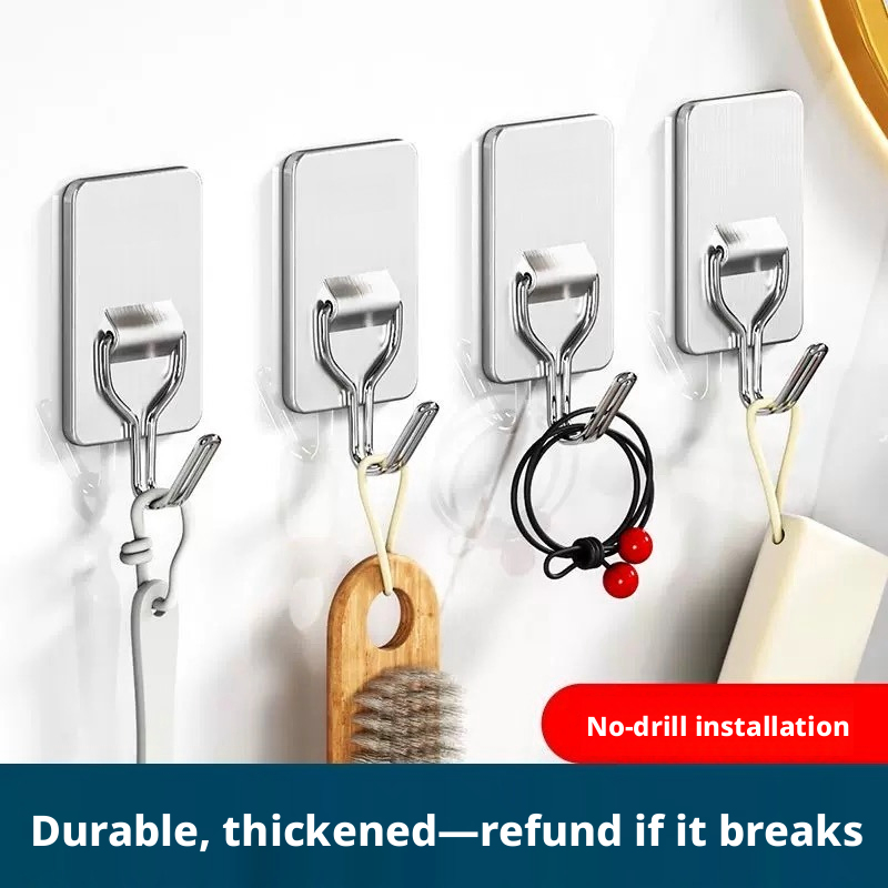 Adhesive Wall Hook Set/Home Fu - Furniture Hook Hardware ulasan dan harga