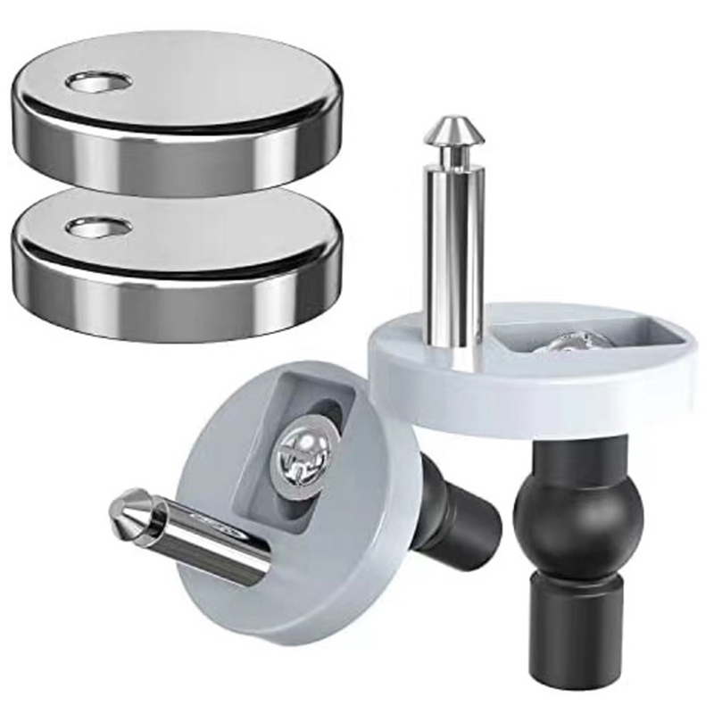 2Pcs Toilet Seat Hinges Top Fi - Furniture Hardware Fixing Screws ulasan dan harga