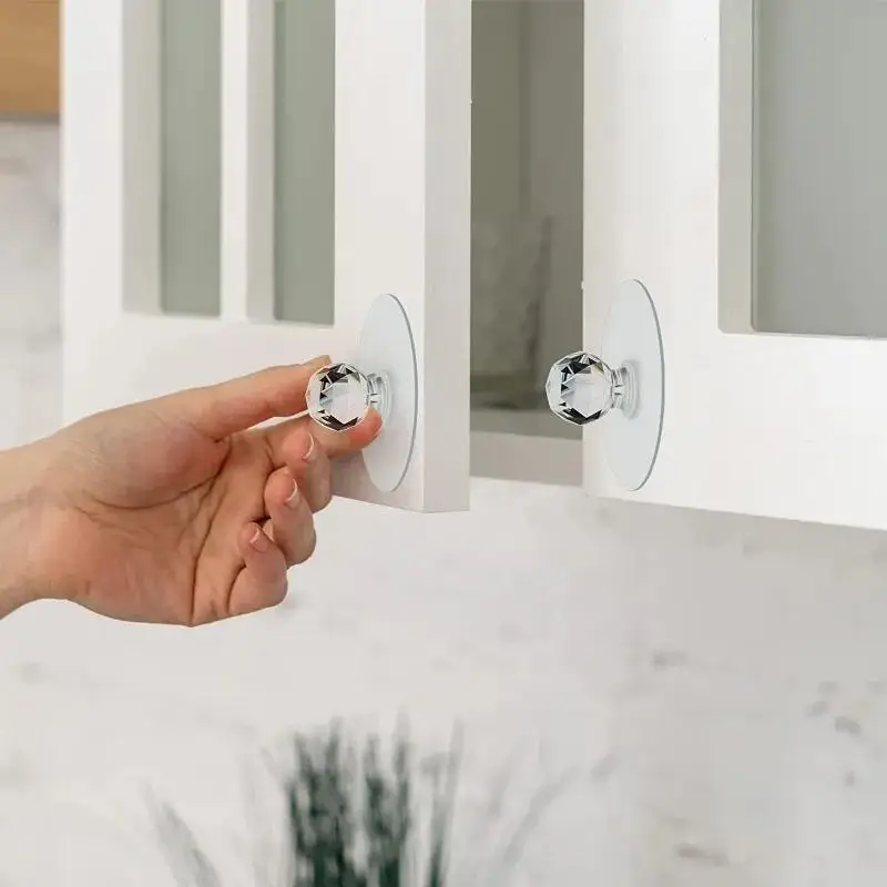 Shimmering Crystal Door Knobs  - Furniture Hook Hardware ulasan dan harga