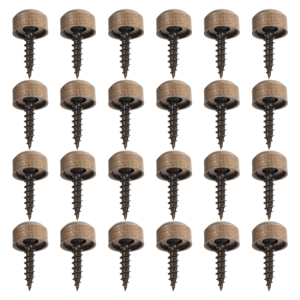 24Pcs Self Tapping Screw Cap C - Barrel Bolt Slide ulasan dan harga