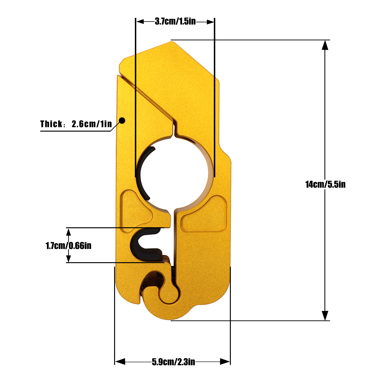 Motorcycle Universal CNC Lock  - Universal Furniture Hardware ulasan dan harga