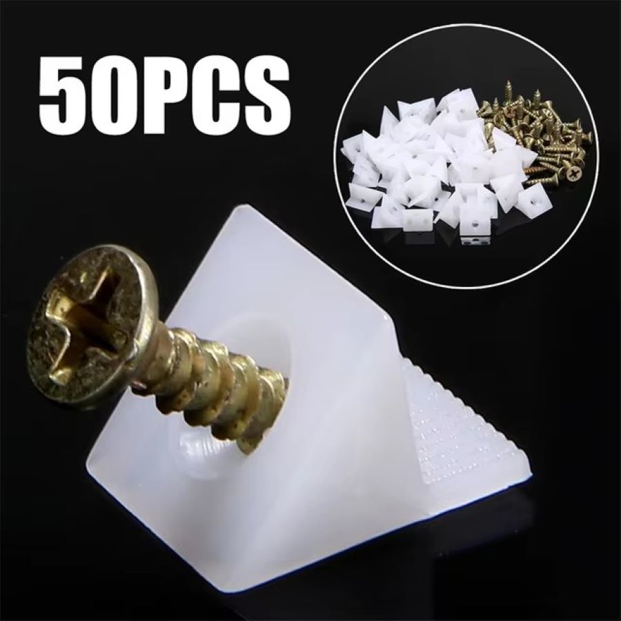 50/100pcs Furniture Chest Draw - Furniture Hardware Fixing Screws ulasan dan harga